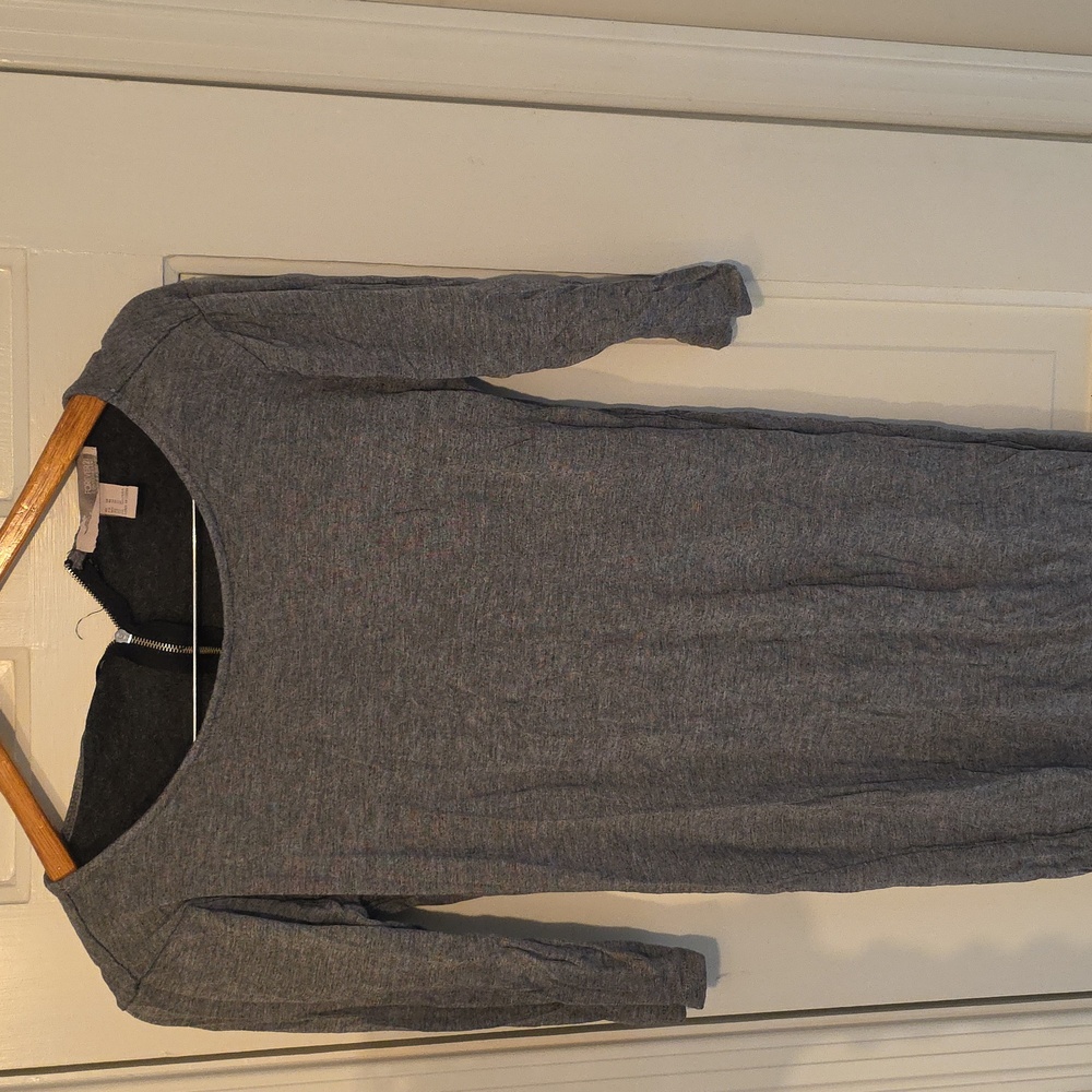 Forever 21 Charcoal Knit Top